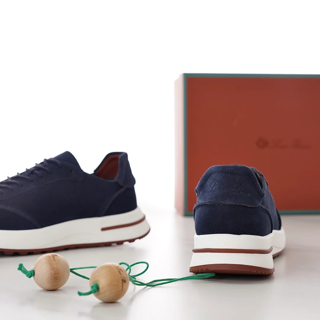 Factory price: 480💰 loro men's shoes💰iana/L men's shoes💰 Size: 38-45, customized 45 non-returnable Materials: The upper is made of elastic cloth for routing. Anti-fleece fabric is wrapped on the front and back to ensure stability. The back is equipped with a cushion to improve wearing comfort. Breathable mesh shoes. Elastic cloth inner𥚃 latex mesh insole. Sole I Men's Shoes💰Foam Combination T Men's Shoes💰U Outsole